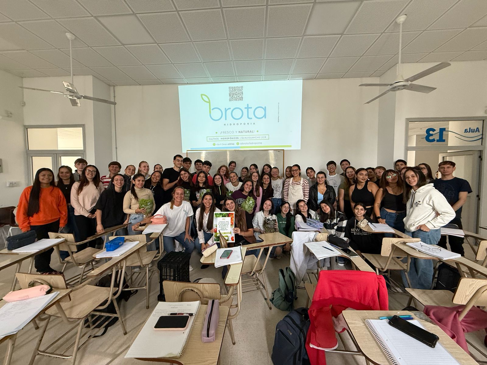 Charla: Producción de productos hidropónicos y agroecológicos en la Facultad