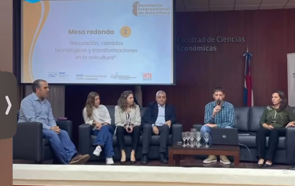 La Facultad participó del Segundo Seminario Internacional de Avicultura con aportes sobre vinculación universidad-empresa