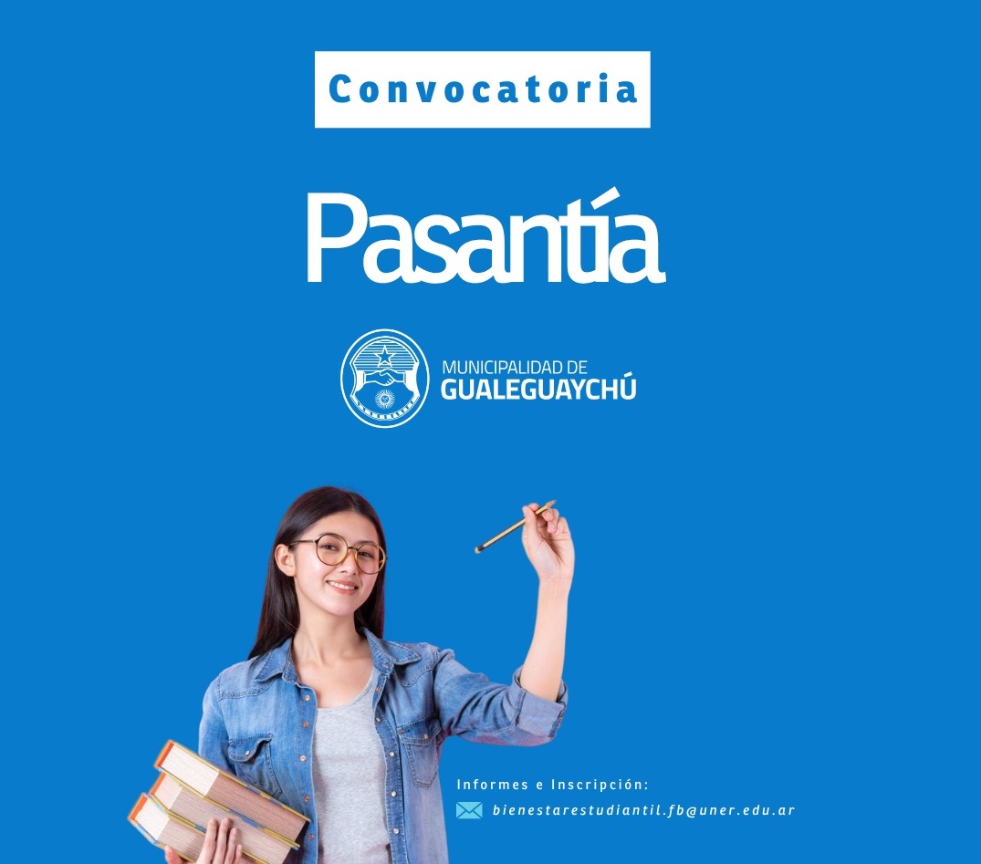 Pasantía para estudiantes avanzados de la Facultad de Bromatología UNER