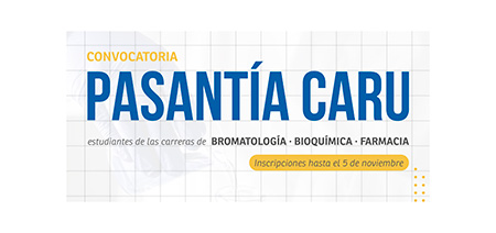 Convocatoria a pasantía en el laboratorio de la CARU